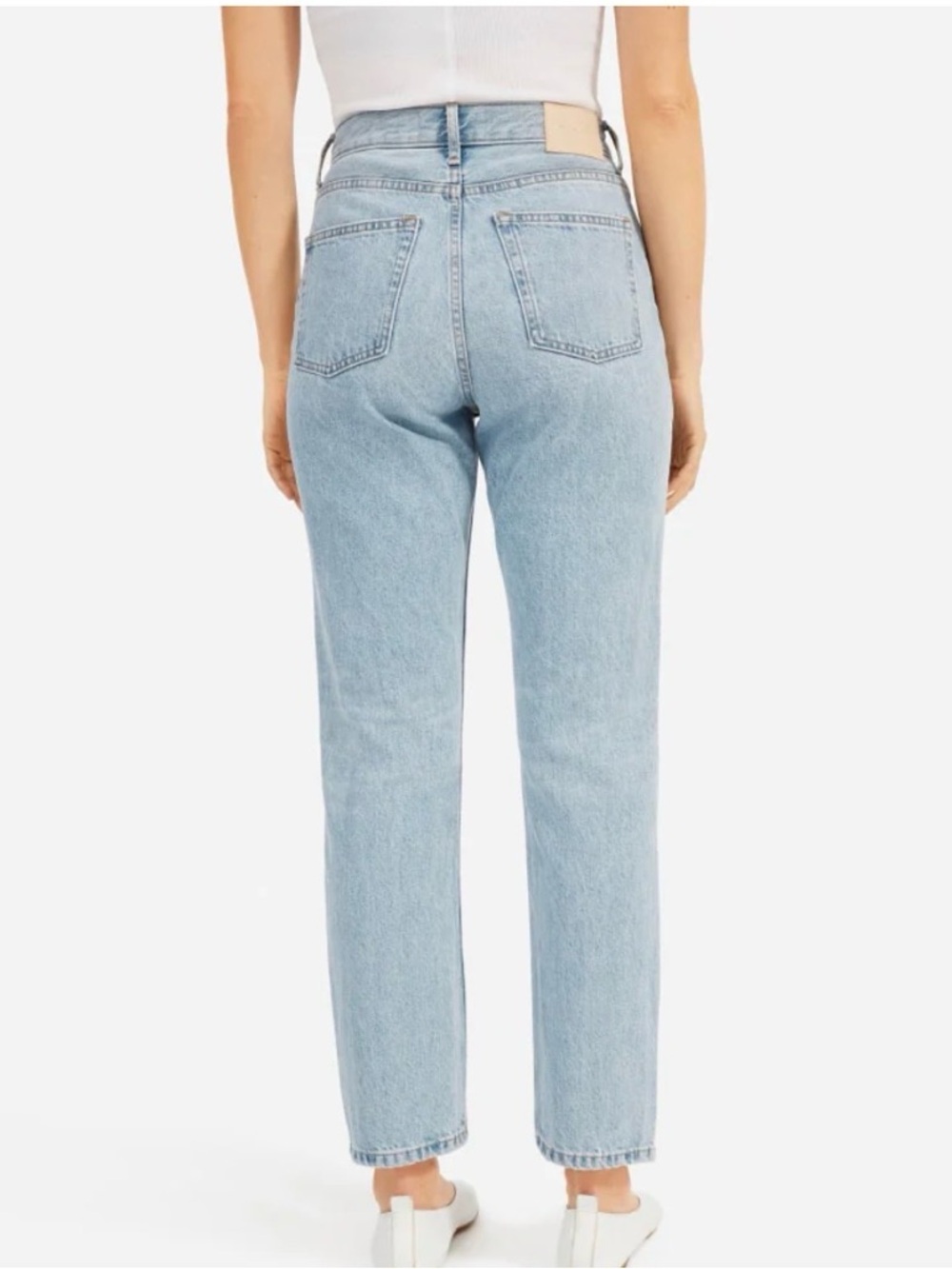 NWT Everlane The 90's Cheeky Jean Light Wash High-Rise Women 29 Ankle - Picture 2 of 9